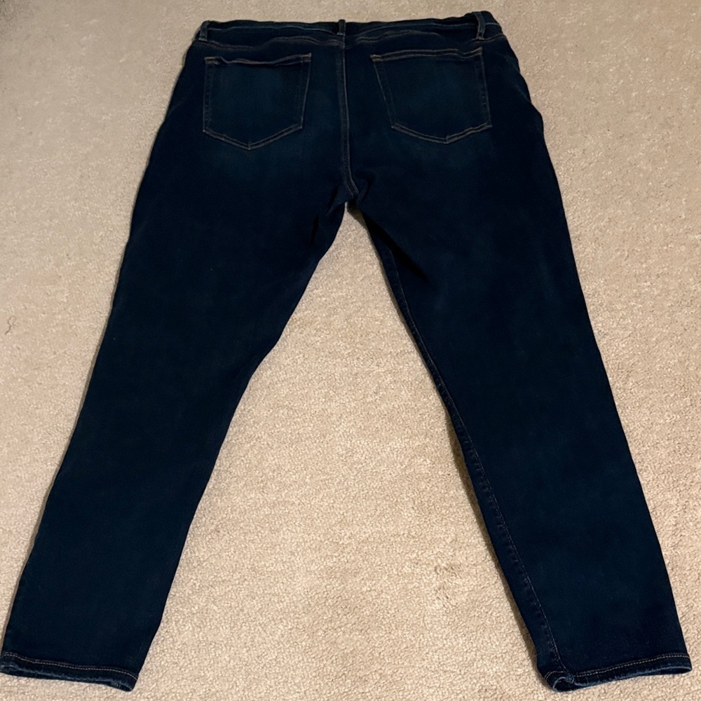 LOFT Midnight Blue Skinny Jeans - Picture 9 of 10